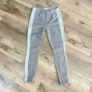 MOTHER The Looker Frayed Hem Jeans